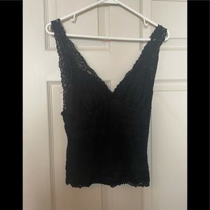 Lace Black Top